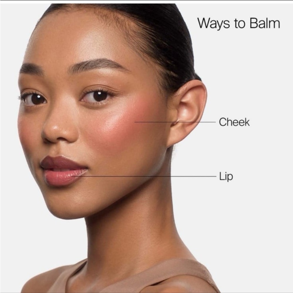 Haus Labs Color Fuse Cream Blush Balm Stick in Glassy Pomelo BNIB - Picture 10 of 12